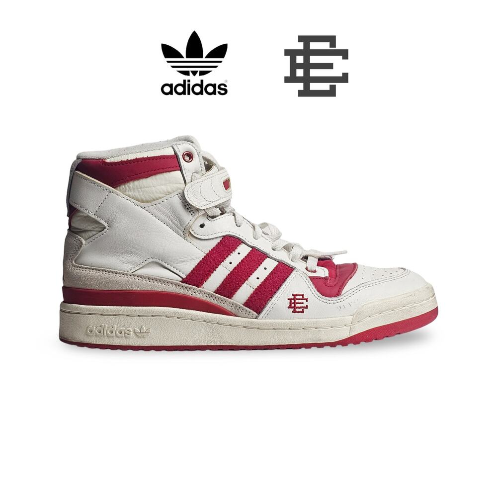 adidas Forum 84 High Eric Emanuel Indiana Hoosiers GW7791 Men's 9.5 US